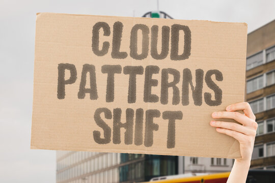 "Cloud Patterns Shift" Atmospheric opacity changes alter energy balance. FORMATION. ALBEDO. RADIATION. COOLING. WARMING.