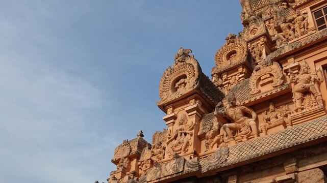 Brihadeeswarar Temple, Brihadisvara Temple, Thanjai Peruvudaiyar Kovil, Tanjore Big Temple, Shiva Temple, Thanjavur, Tamilnadu, India. King Raja Raja Cholan, UNESCO World Heritage Site. Archaeological
