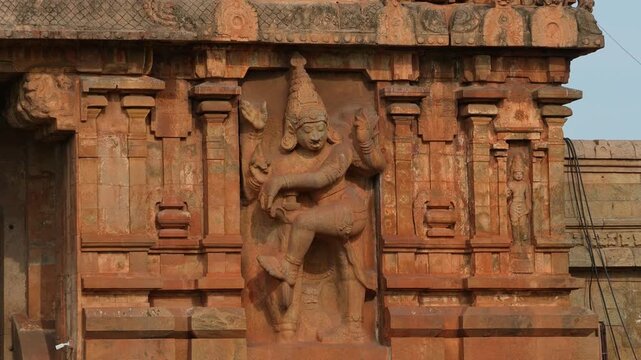 Brihadeeswarar Temple, Brihadisvara Temple, Thanjai Peruvudaiyar Kovil, Tanjore Big Temple, Shiva Temple, Thanjavur, Tamilnadu, India. King Raja Raja Cholan, UNESCO World Heritage Site. Archaeological