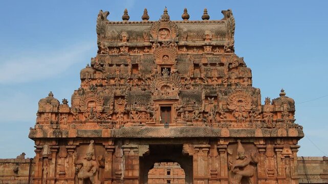 Brihadeeswarar Temple, Brihadisvara Temple, Thanjai Peruvudaiyar Kovil, Tanjore Big Temple, Shiva Temple, Thanjavur, Tamilnadu, India. King Raja Raja Cholan, UNESCO World Heritage Site. Archaeological