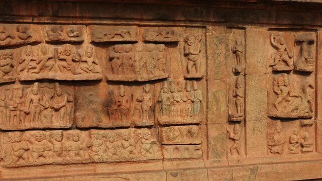 Brihadeeswarar Temple, Brihadisvara Temple, Thanjai Peruvudaiyar Kovil, Tanjore Big Temple, Shiva Temple, Thanjavur, Tamilnadu, India. King Raja Raja Cholan, UNESCO World Heritage Site. Archaeological