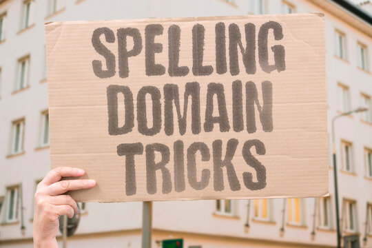 "Spelling Domain Tricks" Typosquatting domains exploit common spelling mistakes. typosquatting. domain. exploit. spelling. mistake.
