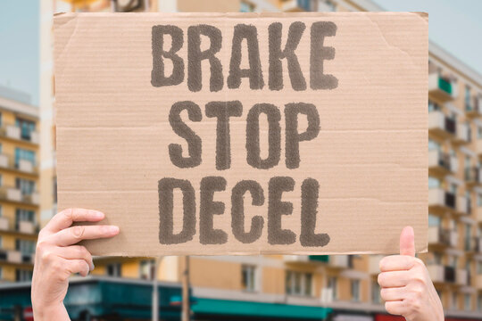 "Brake Stop Decel" Hydraulic pressure converts urgency into controlled stillness. STOPPING. SAFETY. CONTROL. FRICTION. RESPONSE.