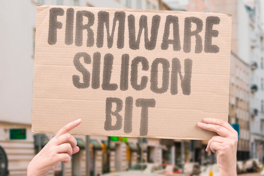 "Firmware Silicon Bit" The immutable instructions etched deep within the chips. SOFTWARE. EMBEDDED. CONTROL. BOOT. EXECUTION.