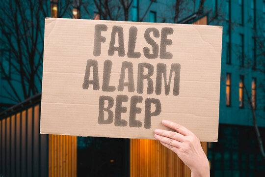"False Alarm Beep" A collective flinch followed by pointed looks. SOUND. STARTLE. METAL. ERROR. RESET.