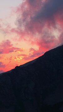 Kapelle zum Hl. Valentin Sonnenuntergang - Zillertal - Tirol - Zillergr&uuml;ndl