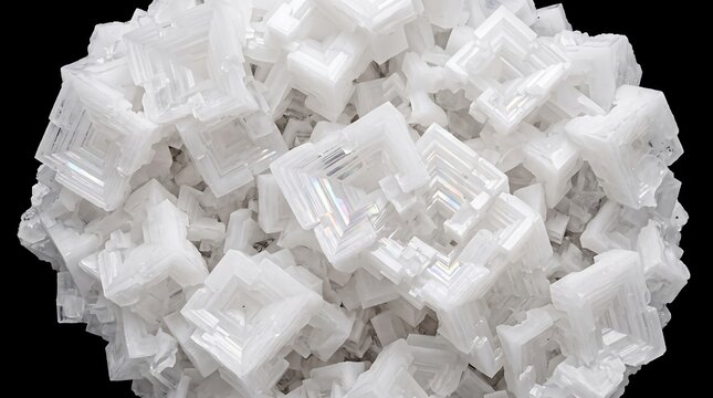 Crystalline Mineral Structure Macro Background