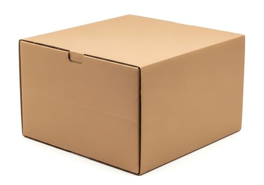 A sturdy brown cardboard box with a single open flap displayed against a plain background