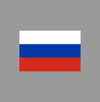 russian flag button