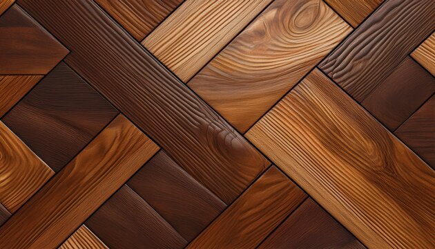 wood panel mosaic