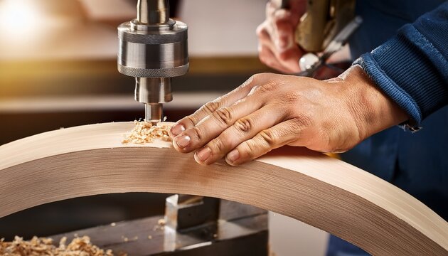 wood turning process