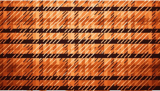 houndstooth seamless geometric patterns in deep orange orange classic