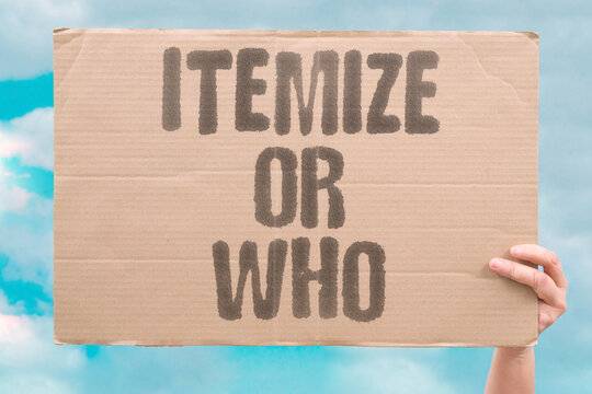 "Itemize Or Who" Decision paralysis costs money apparently now. choice. decision. confusion. paralysis. stuck.