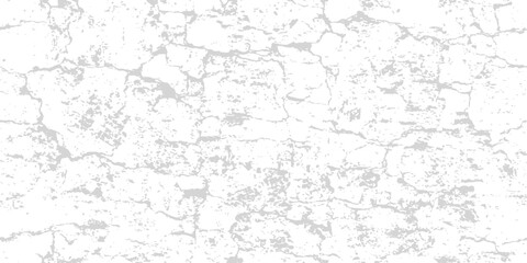 Fototapeta premium Cracked white wall texture with subtle grey distressed patterns during daylight for background use