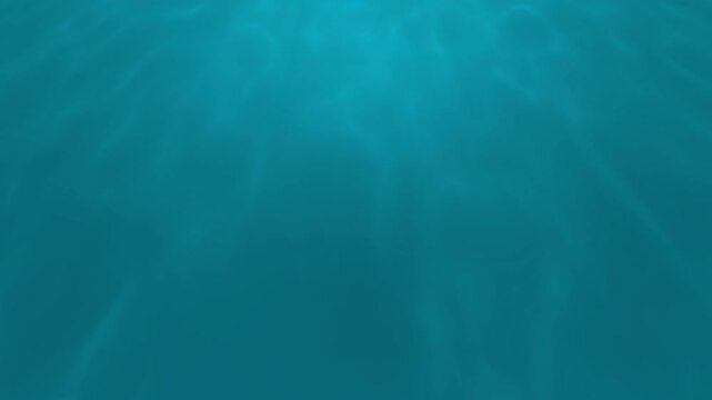 Blue underwater caustic light reflection ripple background 4k animation video. Cyan blue underwater caustic light ripple texture background 4k animation video.