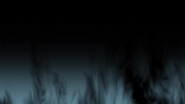 Animated white clouds rising on solid black chroma key backdrop, Elegant fog overlays for smooth video transition, Atmospheric motion, cinematic depth, great detail visuals, 4k video.