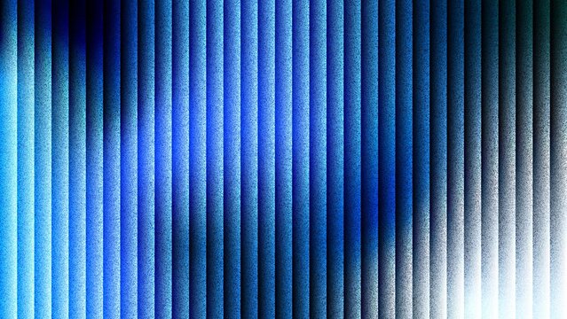 Blue linear textured background displaying vertical ribbed panels illuminated by dynamic diagonal light. modern business background or web page banner backdrop 