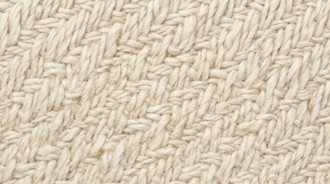 Beige woven wicker texture closeup. Linear pattern background. Natural straw matting detail. Neutral rattan weave visual.