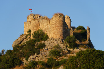 Fototapeta premium Castabala ancient city in Osmaniye, Turkiye