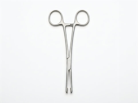 stainless steel ainsworth dental rubber dam punch pliers instrument isolated on transparent background