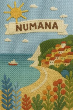 Exploring numana italy a travel guide to the adriatic coast discovering the charm of numana beaches architecture and landscape in the region of italy, AI generated