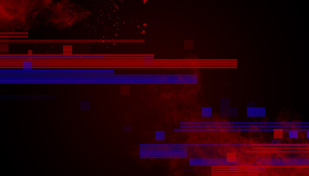 Red Black glitch background for Wallpaper and Events