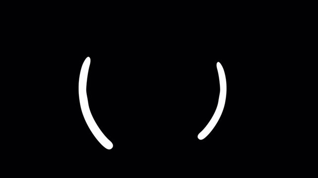 Smooth glowing motion trail animation following a circular path with flowing particles and clean minimalist design.