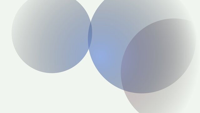 Three overlapping circles forming abstract shape