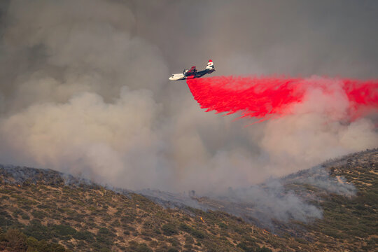 Coulson Aviation Operates a Diverse Fleet of Firefighting Aircraft Including C-130 Hercules Large Airtankers  (LATs) During Wildfire Responses