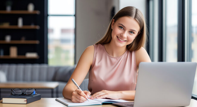 Independent distance student develops through management programming and continuing education, connecting academic education with flexible courses and preparation for a range of professional careers