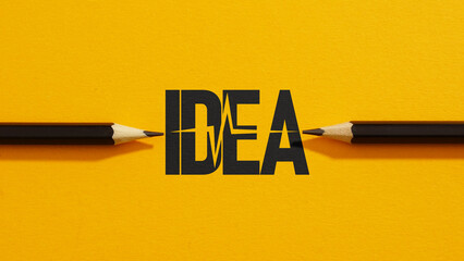 Idea Generation, Creative Spark and Innovation Concept, Inspiration, Creativity, Brainstorming and Breakthrough Thinking © Andrii