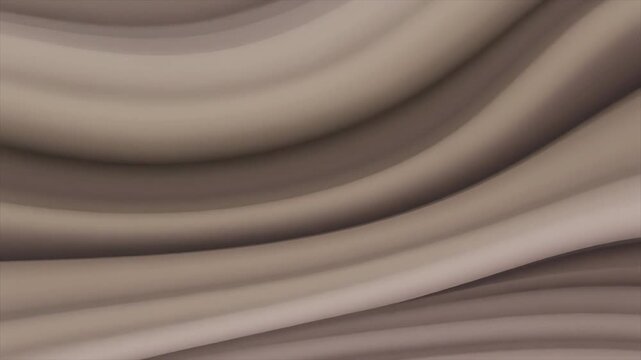 Abstract flowing waves of smooth neutral earth tones and soft beige gradients creating a sense of depth and organic texture