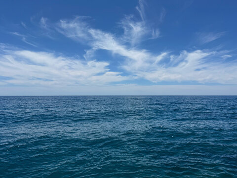 Open Sea and Blue Sky