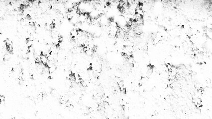 Obraz premium Distressed plaster wall surface with peeling paint effect and black grunge spots creating a vintage weathered background for authentic antique style design and artistic projects high quality