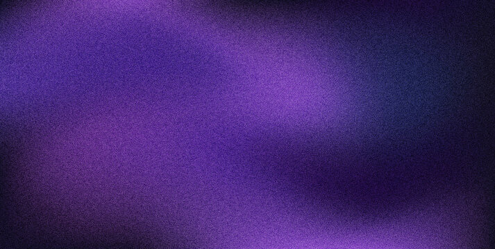 Grain grainy noise overlay abstract soft purple glowing haze texture background for web banner and wallpaper design illustration