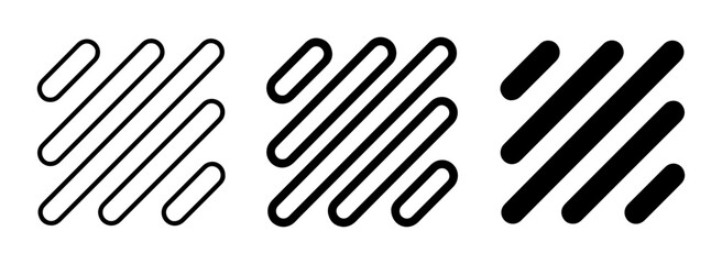 Fototapeta premium Abstract Diagonal Lines Pattern, Simple Geometric Shapes, Minimalist Design Elements