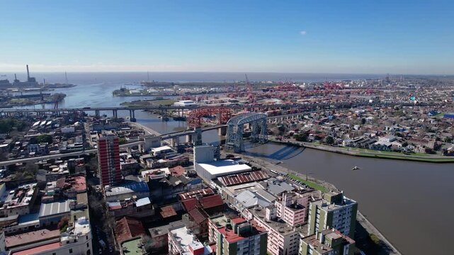 La Boca Buenos Aires City Drone 4k 13