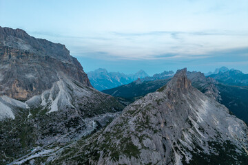 Sass de Stria, Veneto, Italy. It stands 2,477 meters high. During World War I, the area was the scene of fighting between Italy and Austria-Hungary. © Tomasz Warszewski