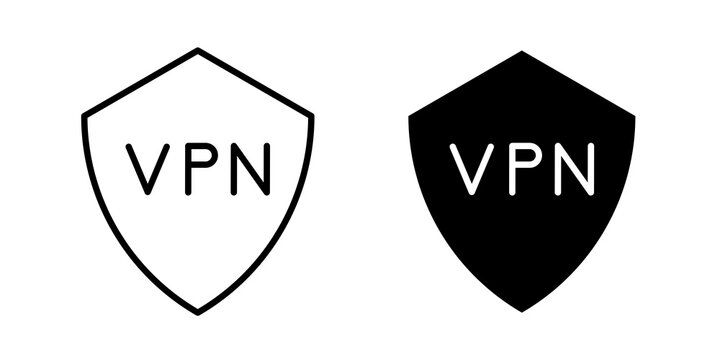 Vpn icon vector logos series