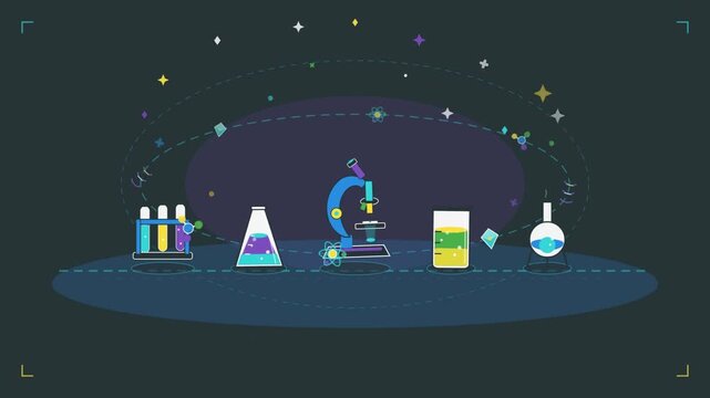 An animated video showcasing the various types of equipment required for laboratory testing.