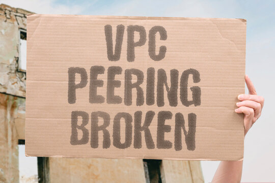 "VPC Peering Broken" Network connectivity between VPCs dropped unexpectedly. VPC. PEERING. BROKEN. NETWORK. CONNECTIVITY.