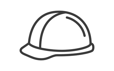 Fototapeta premium Construction Hard Hat Vector Icon