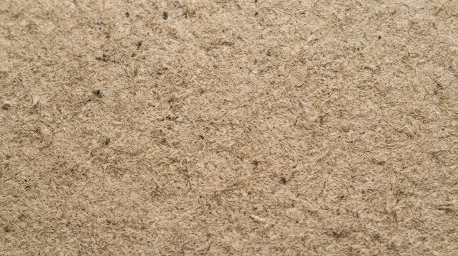 Close-up texture of compressed fiberboard or particle board surface