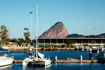 Obraz premium boats in harbor