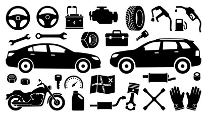 Fototapeta premium Municipal Emergency Services Line Icon Pack for Public Safety and Rescue
