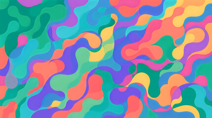 Obraz premium Abstract colorful pixel art background