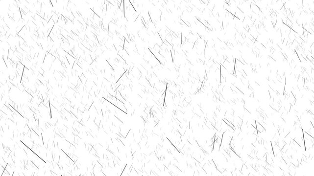 Vintage film scratch texture and pencil line scribble overlay animation on white background