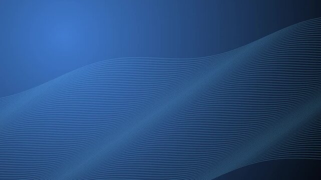 Abstract wavy blue gradient texture background