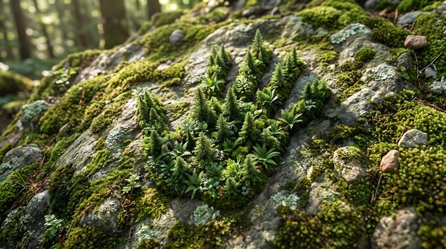 Nature Within Human Touch Stone Forest