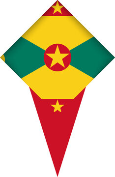 Geometric Grenada Germany Flag Location Icon
